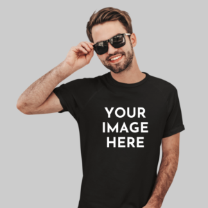 men-black-customized-cotton-t-shirt