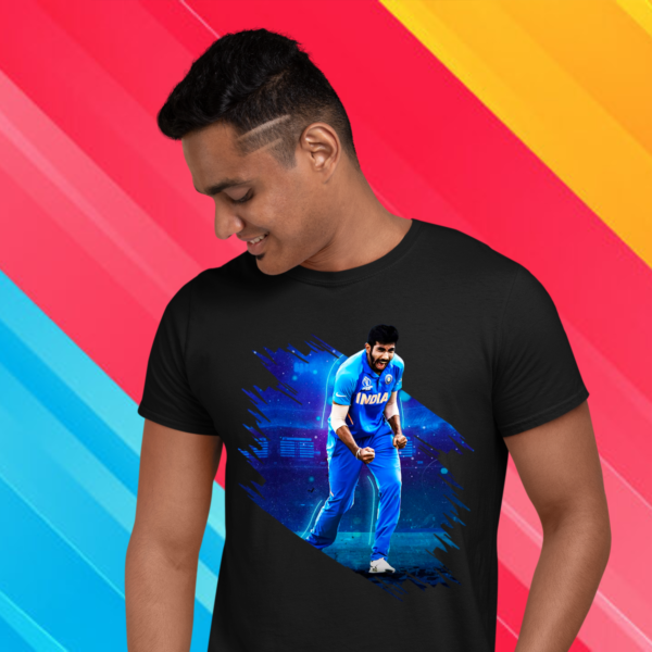 men-black-jasprit-bumrah-cricket-cotton-t-shirt