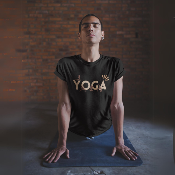 men-black-yoga-cotton-t-shirt