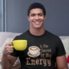 coffee-is-secret-of-my-energy-black-round-neck-cotton-t-shirt