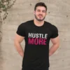 men-black-printed-hustle-more-round-neck-cotton-t-shirt