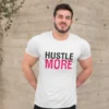 men-white-printed-hustle-more-round-neck-cotton-t-shirt