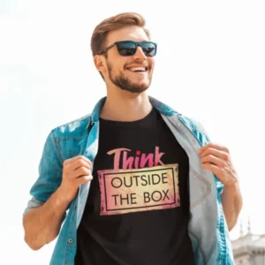 men-black-printed-think-outside-the-box-round-neck-cotton-t-shirt