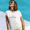 keep-going-white-round-neck-cotton-t-shirt