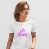 women-white-printed-oh-honey-round-neck-cotton-t-shirt