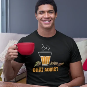 chai-addict-round-neck-cotton-t-shirt