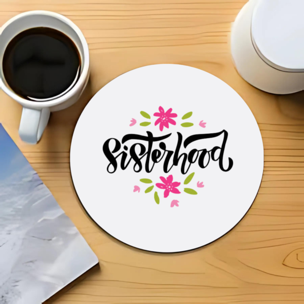 sisterhood-graphic-printed-circle-coaster