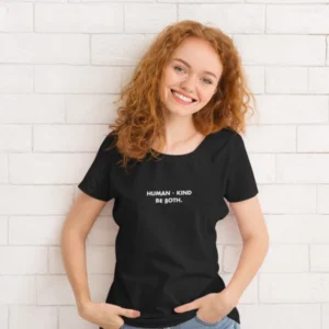 human-kind-be-both-black-round-neck-cotton-t-shirt