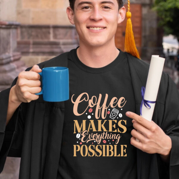 coffee-makes-everything-possible-black-round-neck-cotton-t-shirt