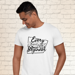 every-expert-was-once-a-beginner-white-round-neck-cotton-t-shirt