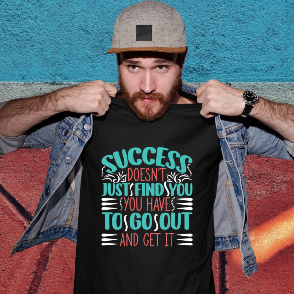 for-success-go-out-and-get-it-black-round-neck-cotton-t-shirt