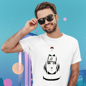 men-white-itachi-anime-graphic-printed-round-neck-cotton-t-shirt