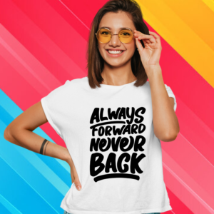 always-forward-never-back-white-round-neck-cotton-t-shirt