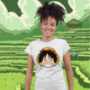 women-white-monkey-d.-luffy-anime-graphic-printed-round-neck-cotton-t-shirt